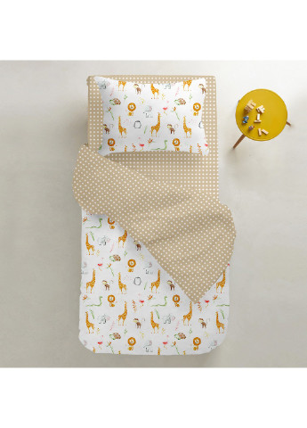Підковдра дитяча AFRICA ZOO DOTS BEIGE (110х140 см) Cosas (250544397)