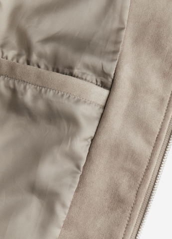 Темно-бежевая демисезонная куртка куртка-пиджак H&M