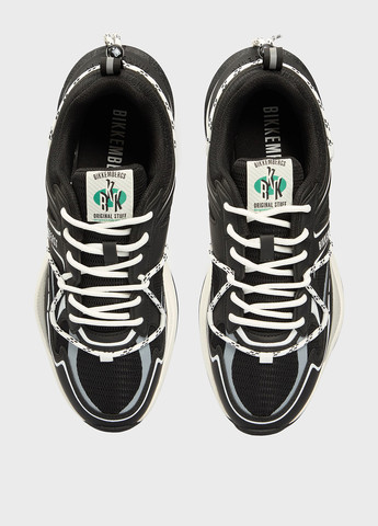 Черно-белые всесезонные кроссовки Bikkembergs