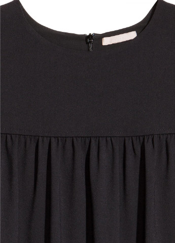 Чорна кежуал платье H&M однотонна