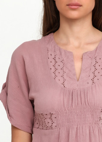Светло-розовая летняя блуза Kookai