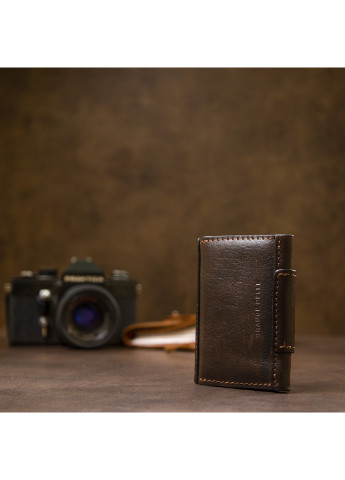 Кожаная визитница 7х10х1,5 см Grande Pelle (252415713)