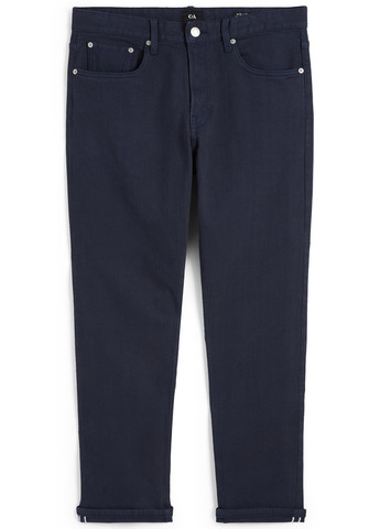 Темно-синие демисезонные зауженные джинсы C&A