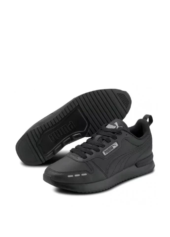 Чорні кросівки демісезон Puma R78 SL