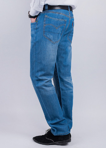 Голубые демисезонные джинсы Time of Style