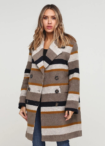 Комбинированное демисезонное Пальто шерсть бленд H&M