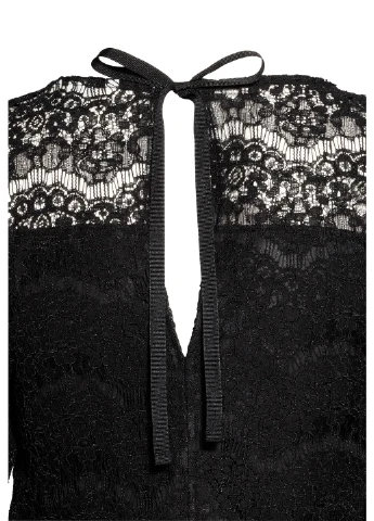 Чорна блуза H&M