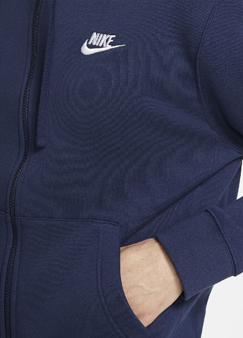 Толстовка BV2645-410 Nike M NSW CLUB HOODIE FZ BB (270842851)