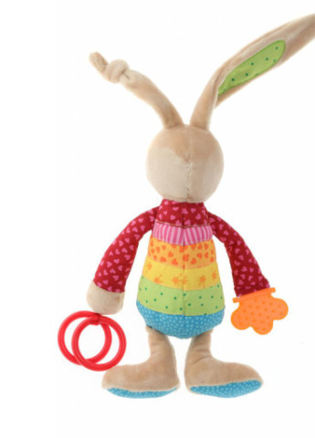 М'яка іграшка Кролик з брязкальцем 26 см (41419SK) Sigikid кролик с погремушкой 26 см (203983163)