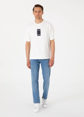 Белая футболка Pierre Cardin