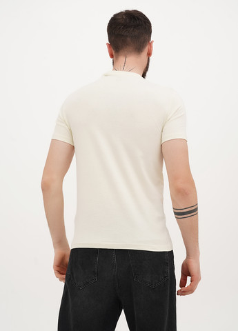 Кремова футболка Mustang