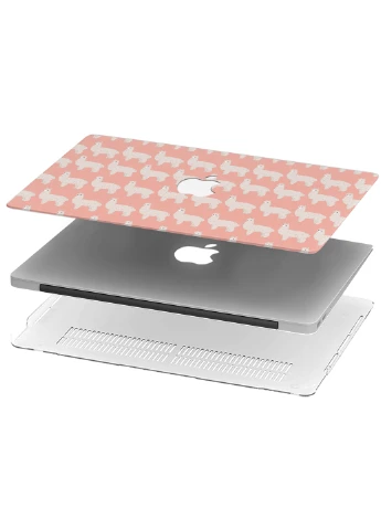 Чехол пластиковый для Apple MacBook Pro 13 A1706 / A1708 / A1989 / A2159 / A1988 Милая альпака (Cute Alpaca) (9648-1933) MobiPrint (218538729)