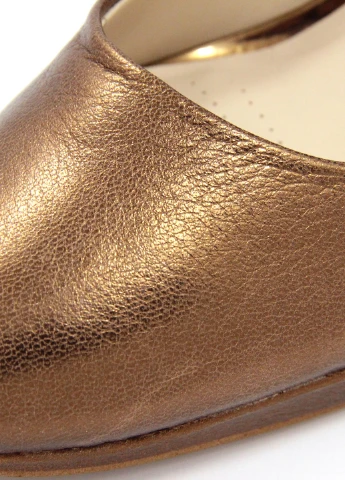 Clarks Жіночі туфлі туфлі-човники бронзовий з натуральна шкіра, — демісезон (239285914)