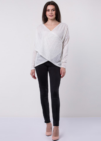 Белый демисезонный пуловер пуловер Garne