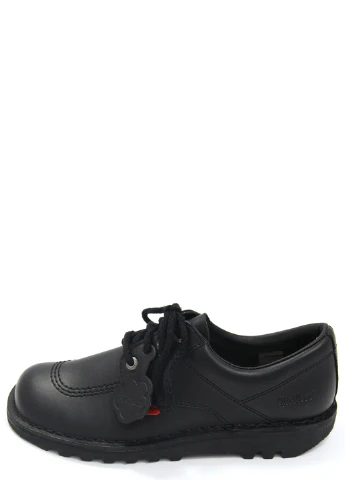 Kickers Женские туфли дерби черный з натуральная кожа, — демисезон (249629143)