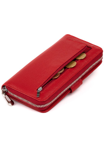 Жіночий шкіряний гаманець 19х9,5х2,5 см st leather (229460404)