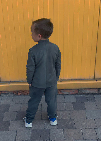 Серый демисезонный костюм (пиджак, брюки) брючный BRAZERS