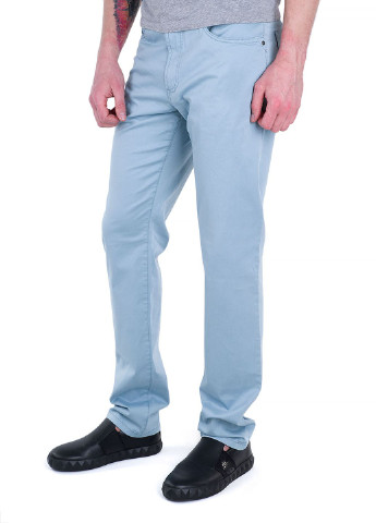 Голубые летние брюки Gardeur