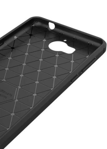 Чохол для мобільного телефону (смартфону) для Huawei Y5 2017 Carbon Fiber (Black) Laudtec (LT-HY52017B) BeCover (201491870)