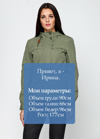 Оливкова (хакі) демісезонна куртка Element
