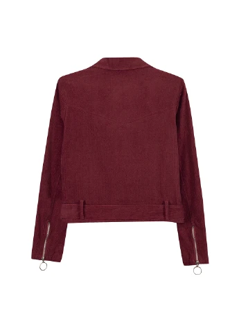Бордова демісезонна куртка Glamorous