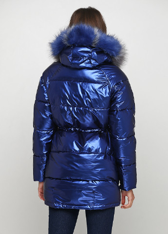 Синяя зимняя куртка Mengerzi