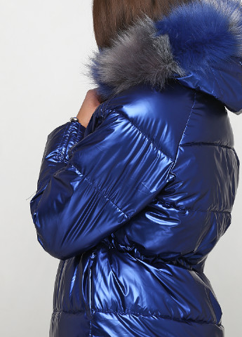 Синяя зимняя куртка Mengerzi