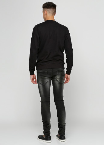 Темно-серые демисезонные скинни джинсы Anerkjendt