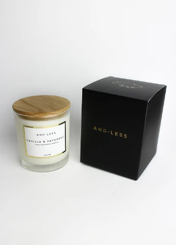 Ароматическая соевая свеча "Ваниль и Пачули"" Andless Aroma Soy Candle Vanilla & Patchouli (254797736)