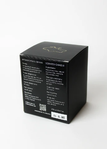 Ароматическая соевая свеча "Ваниль и Пачули"" Andless Aroma Soy Candle Vanilla & Patchouli (254797736)