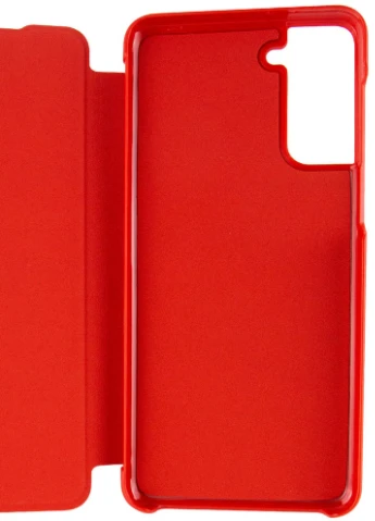Чохол-книжка Smart View Cover для Samsung Galaxy S21 + Червоний / Світле віконце (is_00000043154_9) Epik (238479823)
