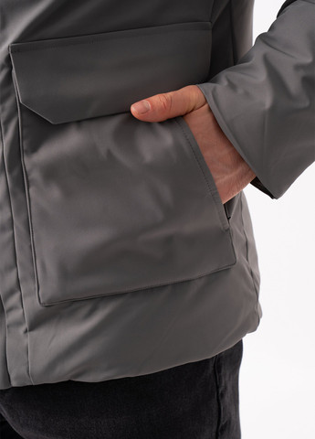 Серая зимняя куртка Trend Collection