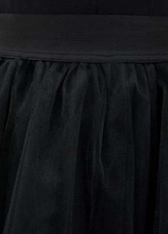 Черная однотонная юбка Podium