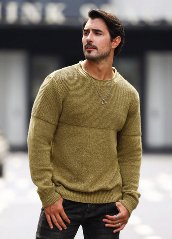 Оливковий демісезонний джемпер джемпер SHEIN