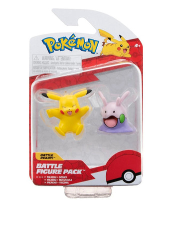 Набір ігрових фігурок Гумі, Пікачу (2 пр.) Pokemon (264657629)