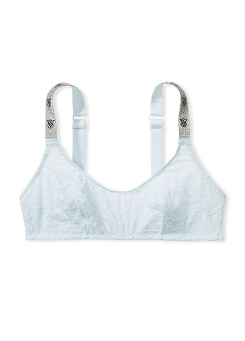 Светло-голубой демисезонный комплект (бюстгальтер, трусики) Victoria's Secret