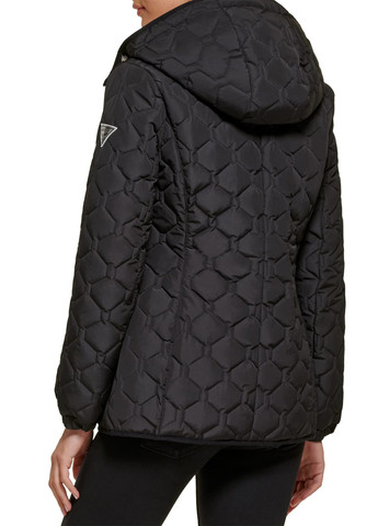 Чорна демісезонна куртка Guess