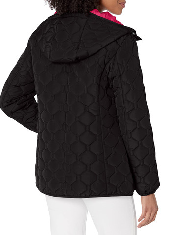 Чорна демісезонна куртка Guess