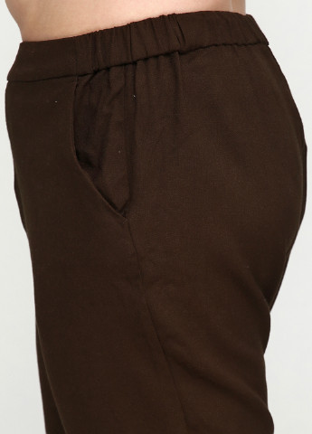 Хаки кэжуал демисезонные зауженные брюки H&M