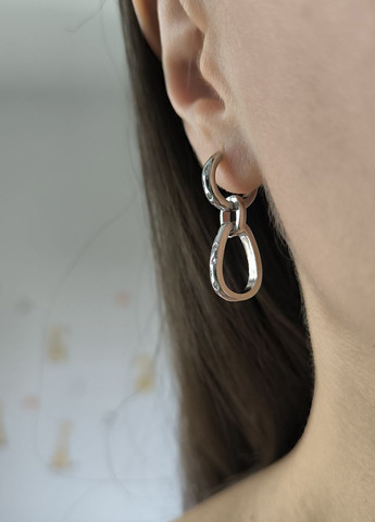 Серьги Silver Flame (354214701)