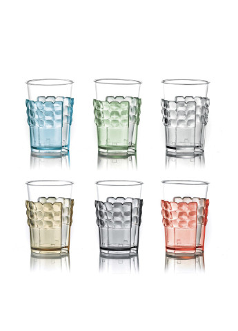 Набір склянок Tiffany 19970052 13,4х8х16,5 см 6 шт Guzzini (254860036)