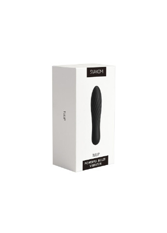 Потужний міні вібратор Tulip Black Svakom (255073483)
