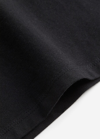 Черное кэжуал платье платье-майка H&M однотонное