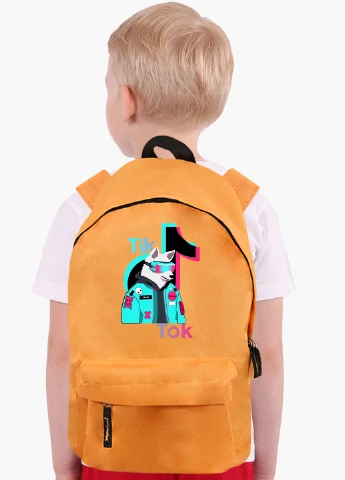 Детский рюкзак Вовк Тік Тік (Wolf TikTok) (9263-1645) MobiPrint (217075144)
