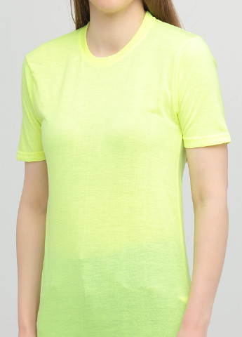 Кислотно-зелена літня футболка Brave Soul