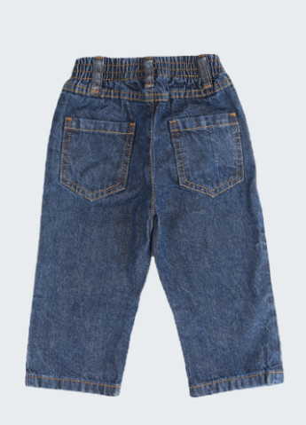 Темно-синие демисезонные джинсы детские мальчик темно-синие Let's Shop