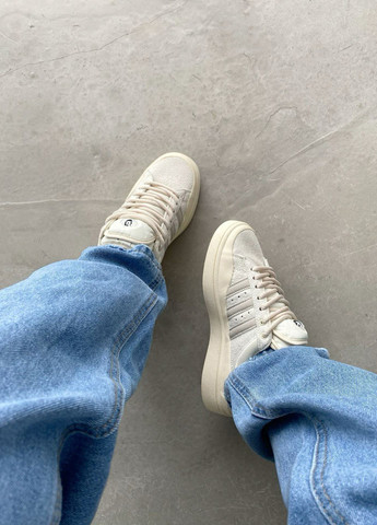 Кросівки adidas Campus x Bad Bunny Beige кремові демісезони (305136543)