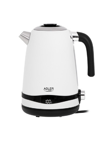 Чайник электрический с регулятором температуры AD-1295-White 1.7 л Adler (254703131)