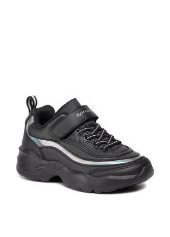 Черные демисезонные кросівки Sprandi CP40-8690Z