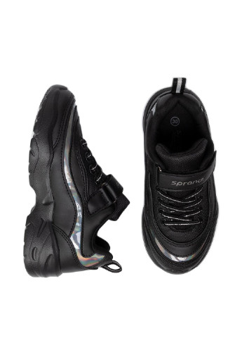 Черные демисезонные кросівки Sprandi CP40-8690Z